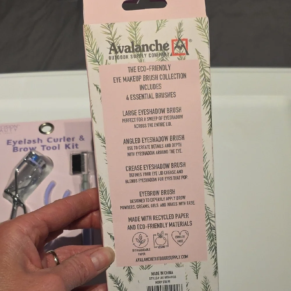 Avalanche Eco-Friendly Bamboo Eye Makeup Brush Collection